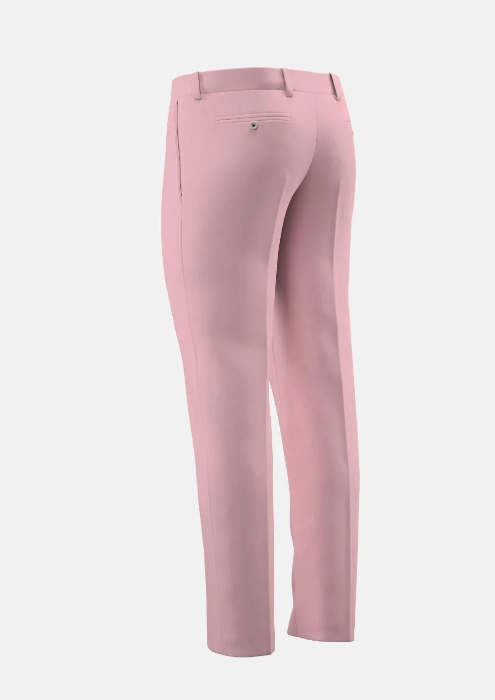 Amaranth Pink Linen Pants