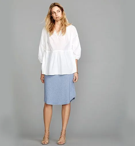 Arc Hem Skirt- Twilight