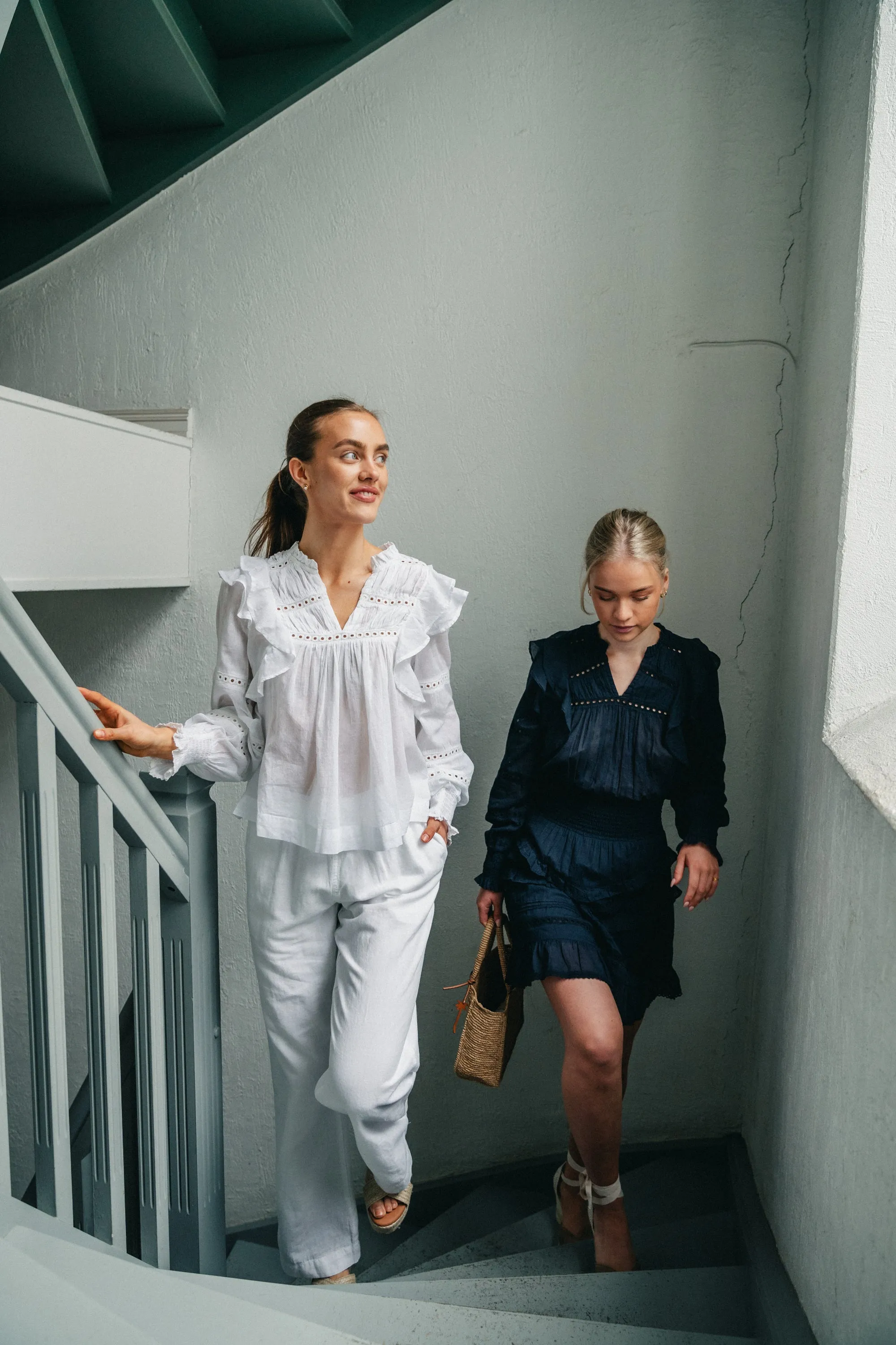 Aurika S Voile Blouse - White