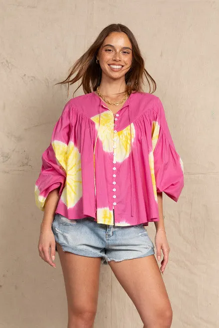 Bohemian Traders | Sphere smock blouse