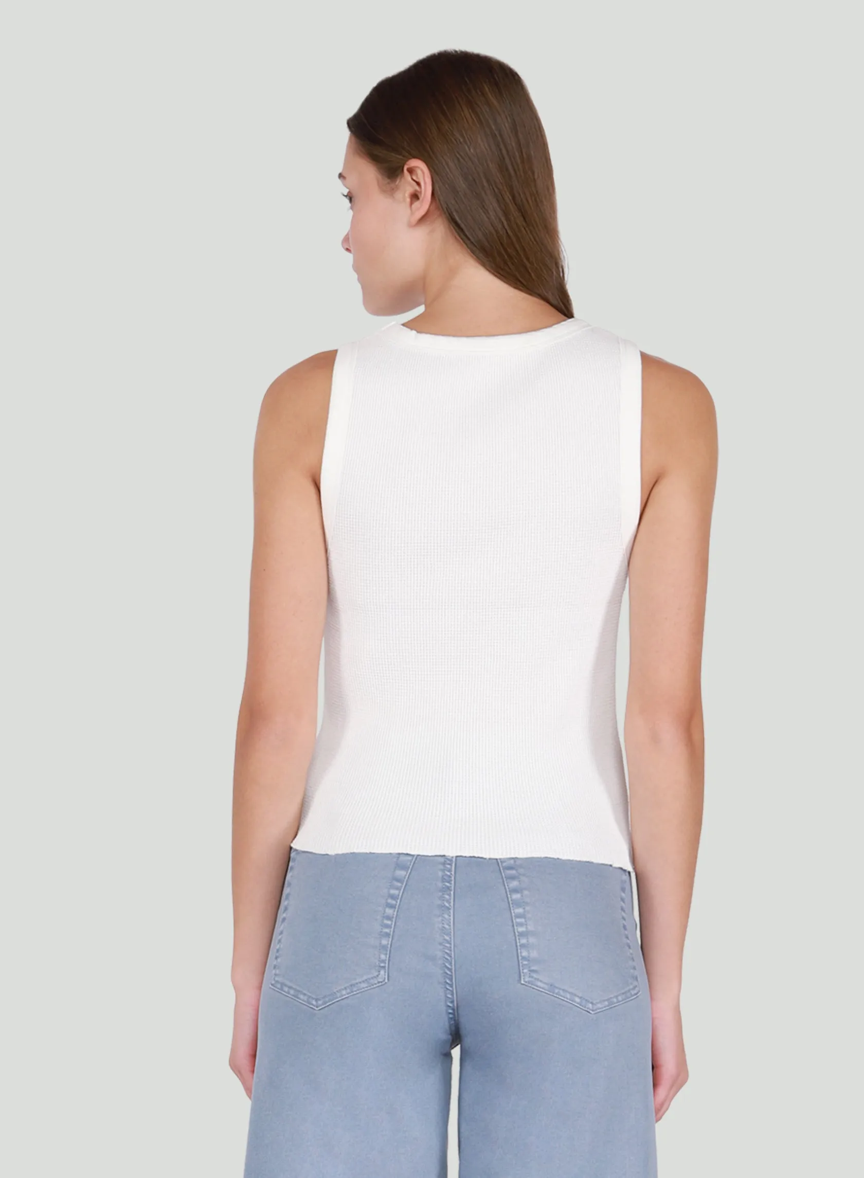 Dex Waffle Knit Tank Top