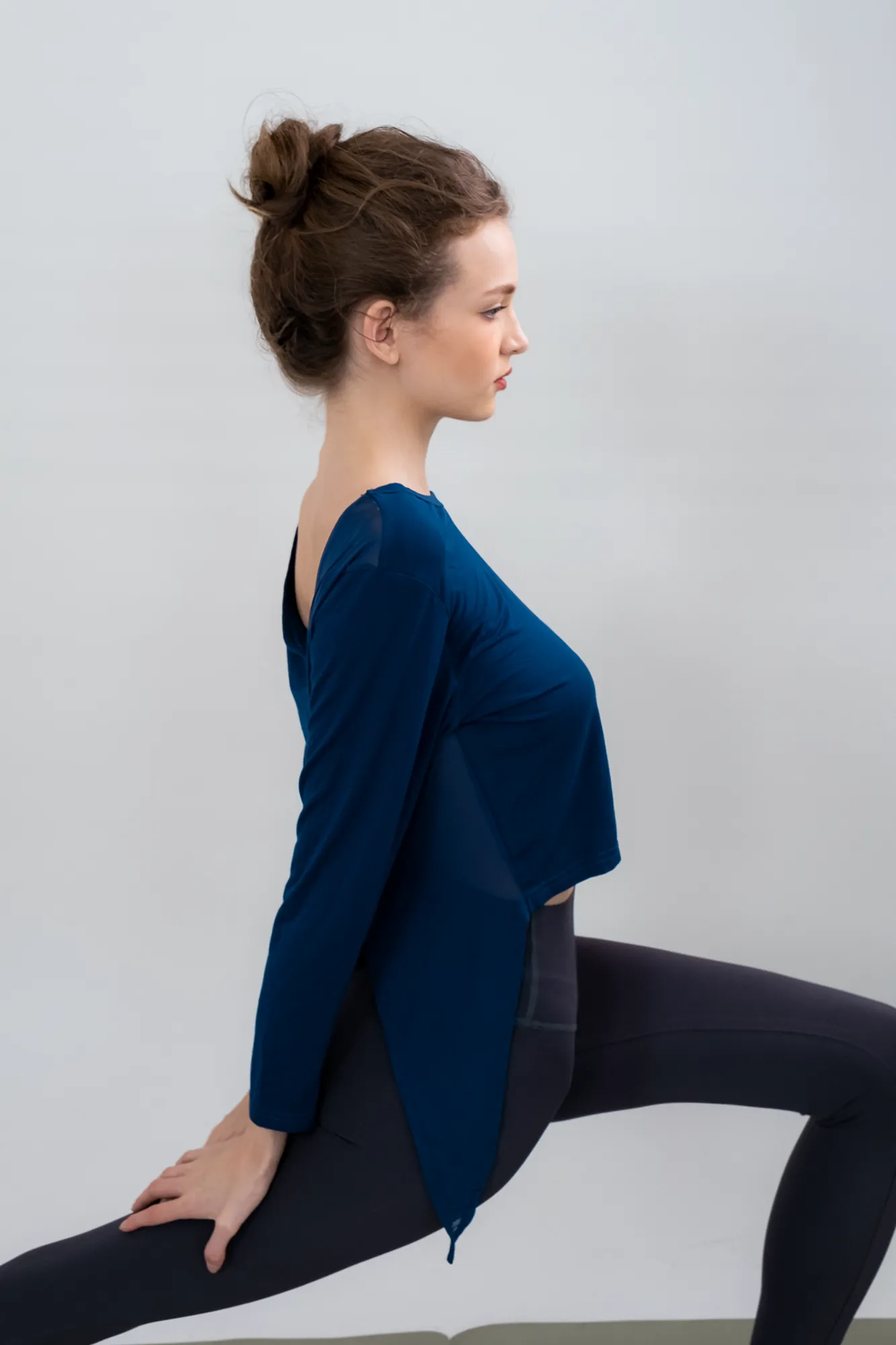 DualStyle Split-Back Mesh Top