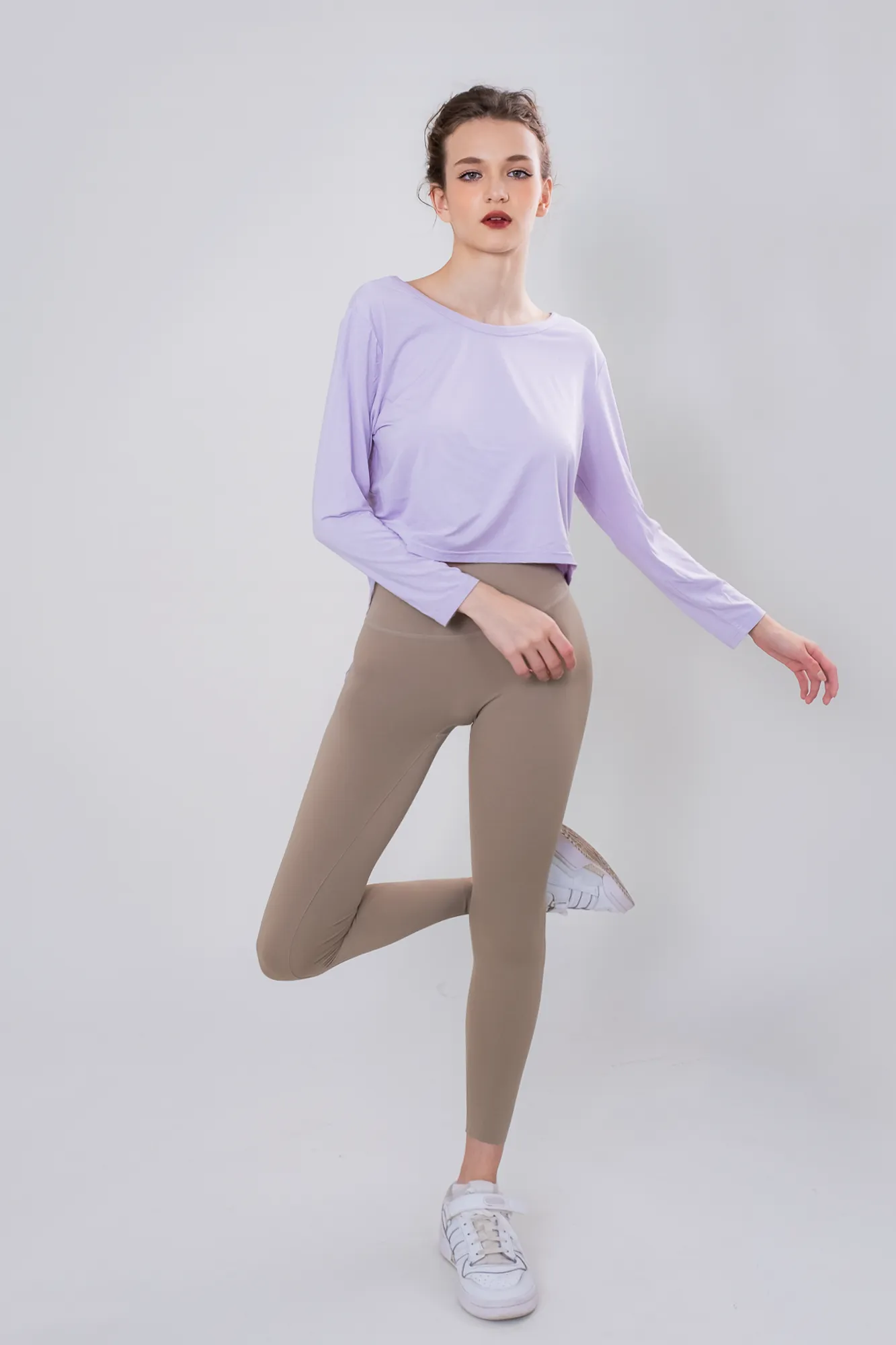 DualStyle Split-Back Mesh Top