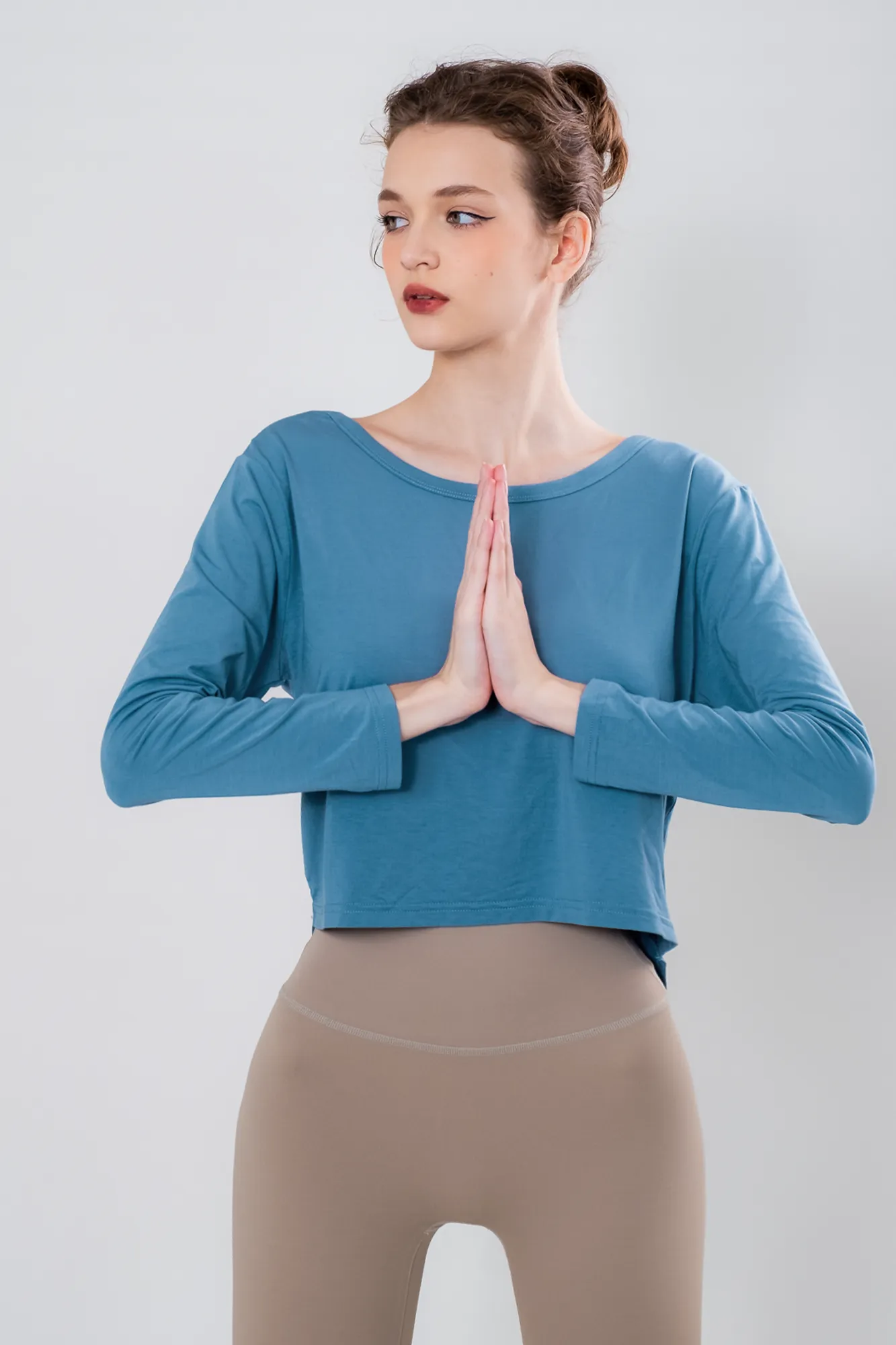 DualStyle Split-Back Mesh Top