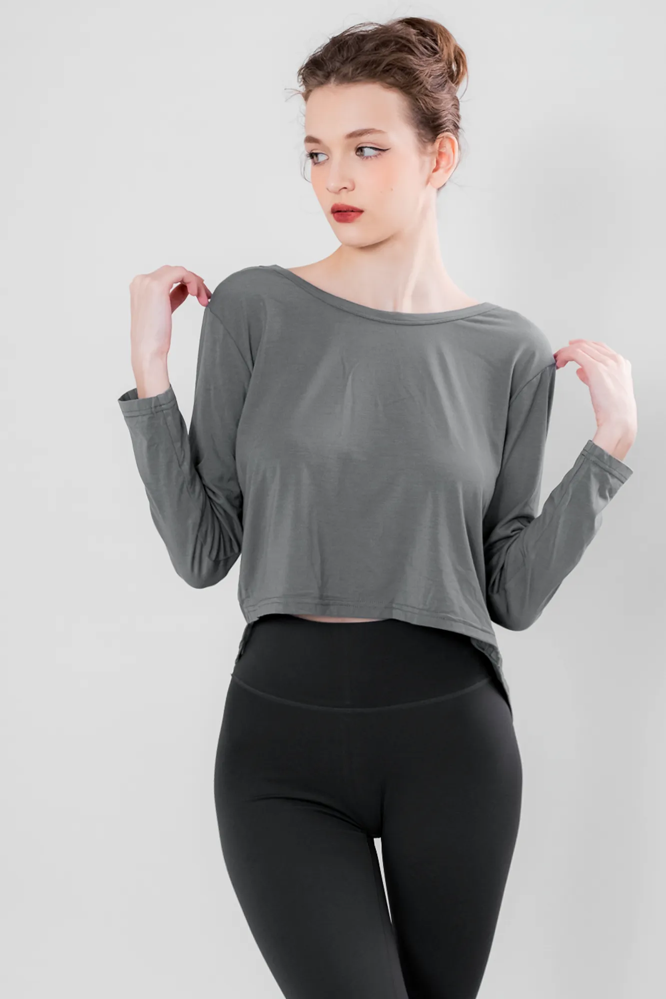 DualStyle Split-Back Mesh Top