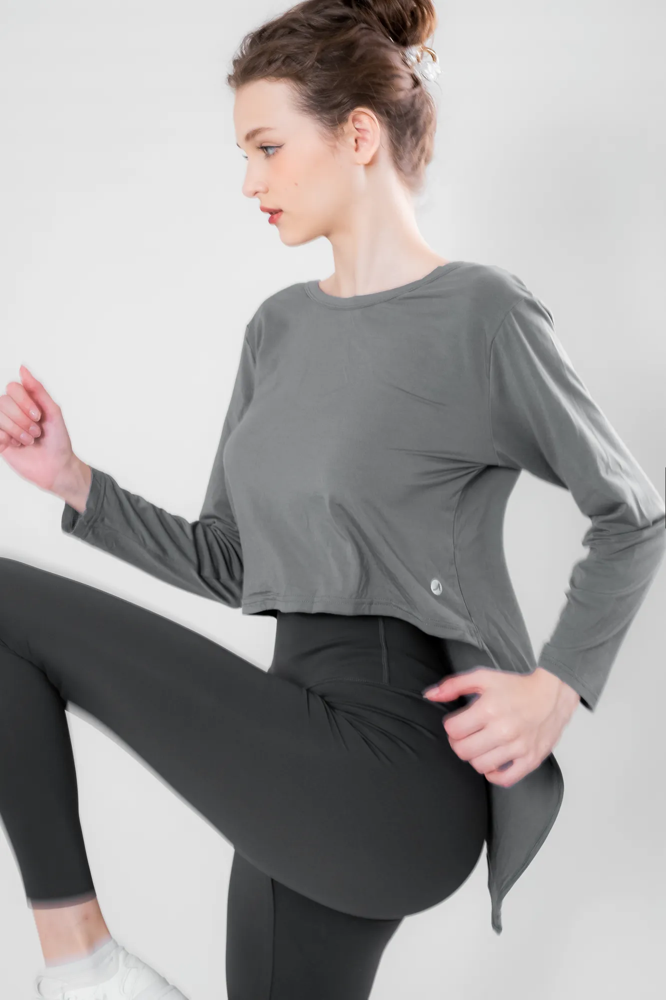 DualStyle Split-Back Mesh Top
