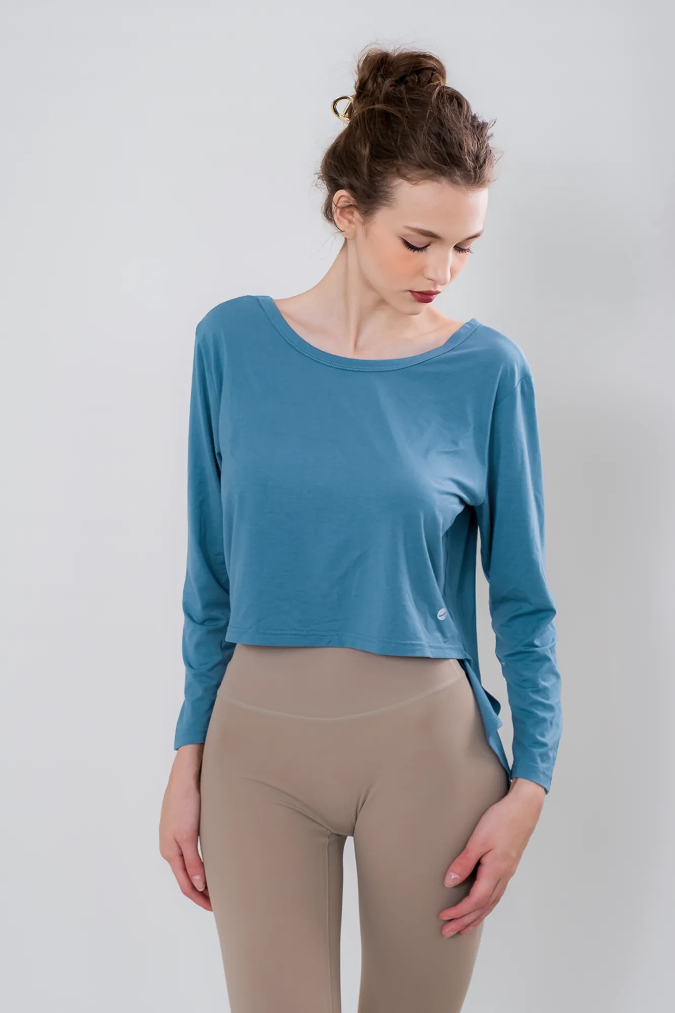 DualStyle Split-Back Mesh Top