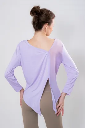 DualStyle Split-Back Mesh Top