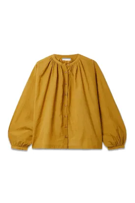 Jane Ruffled Cotton-blend Voile Blouse