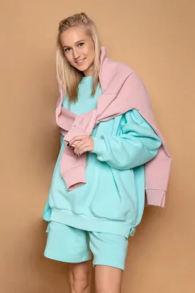 JUNA Sweatshorts Aqua