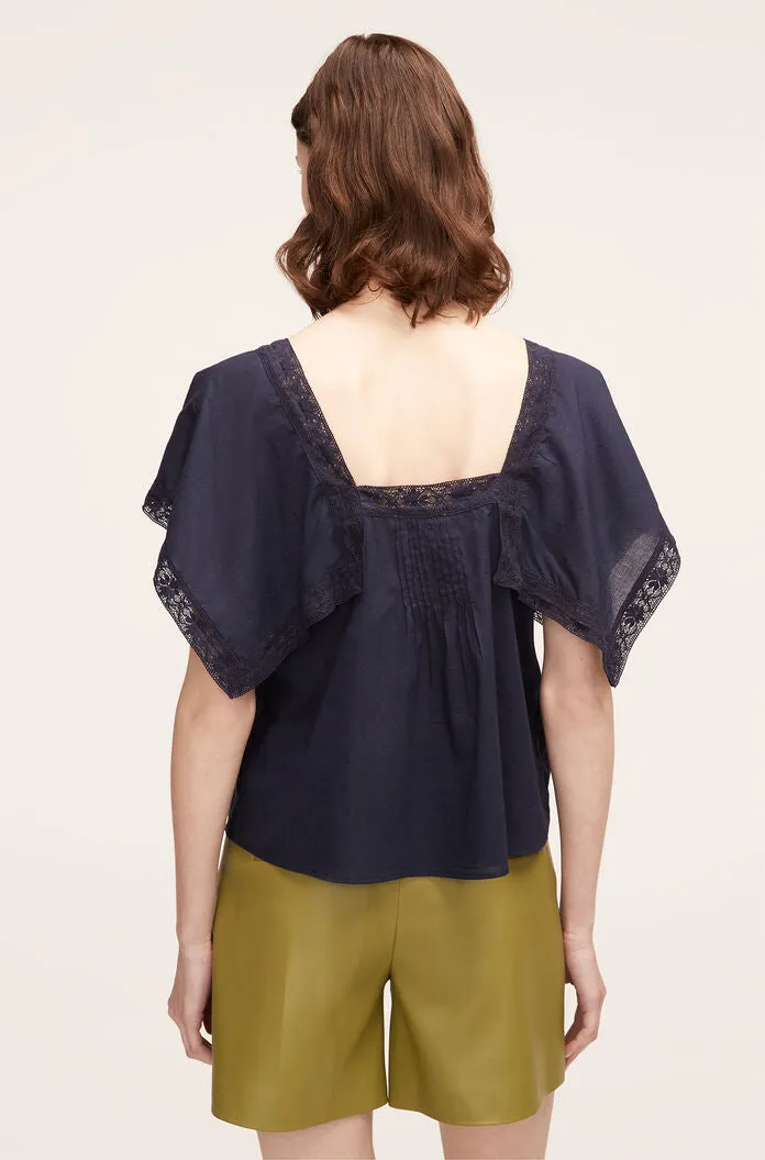 Lace Insert Top