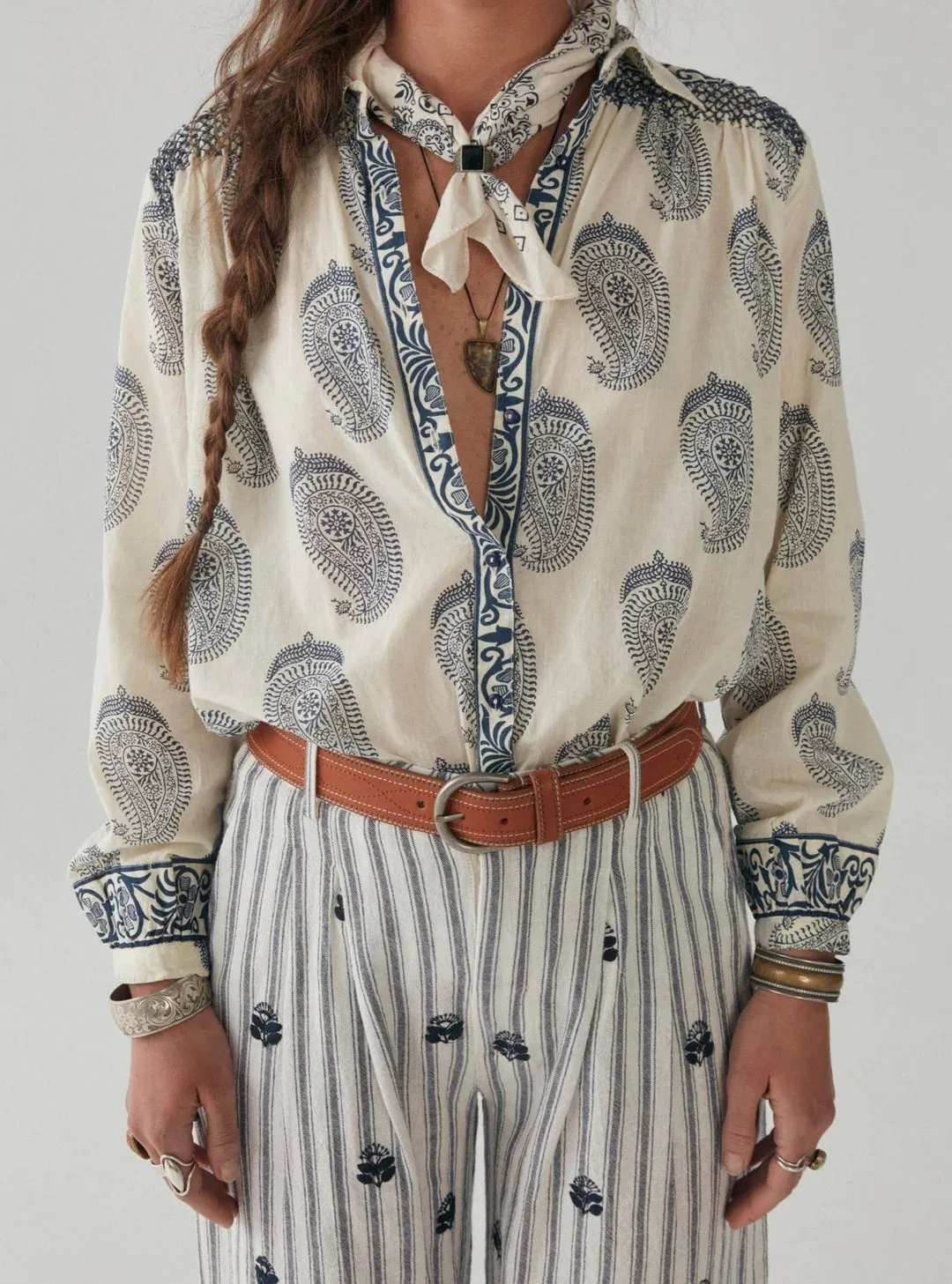 Maison Hotel Super Soft Mirissa Atlántico Bob Blouse - ByAdushka