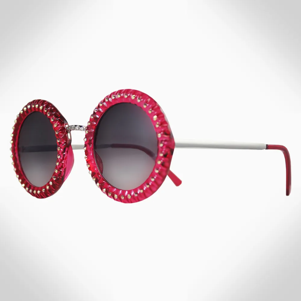 MARGARET - GL1733 ROUND SUNGLASSES