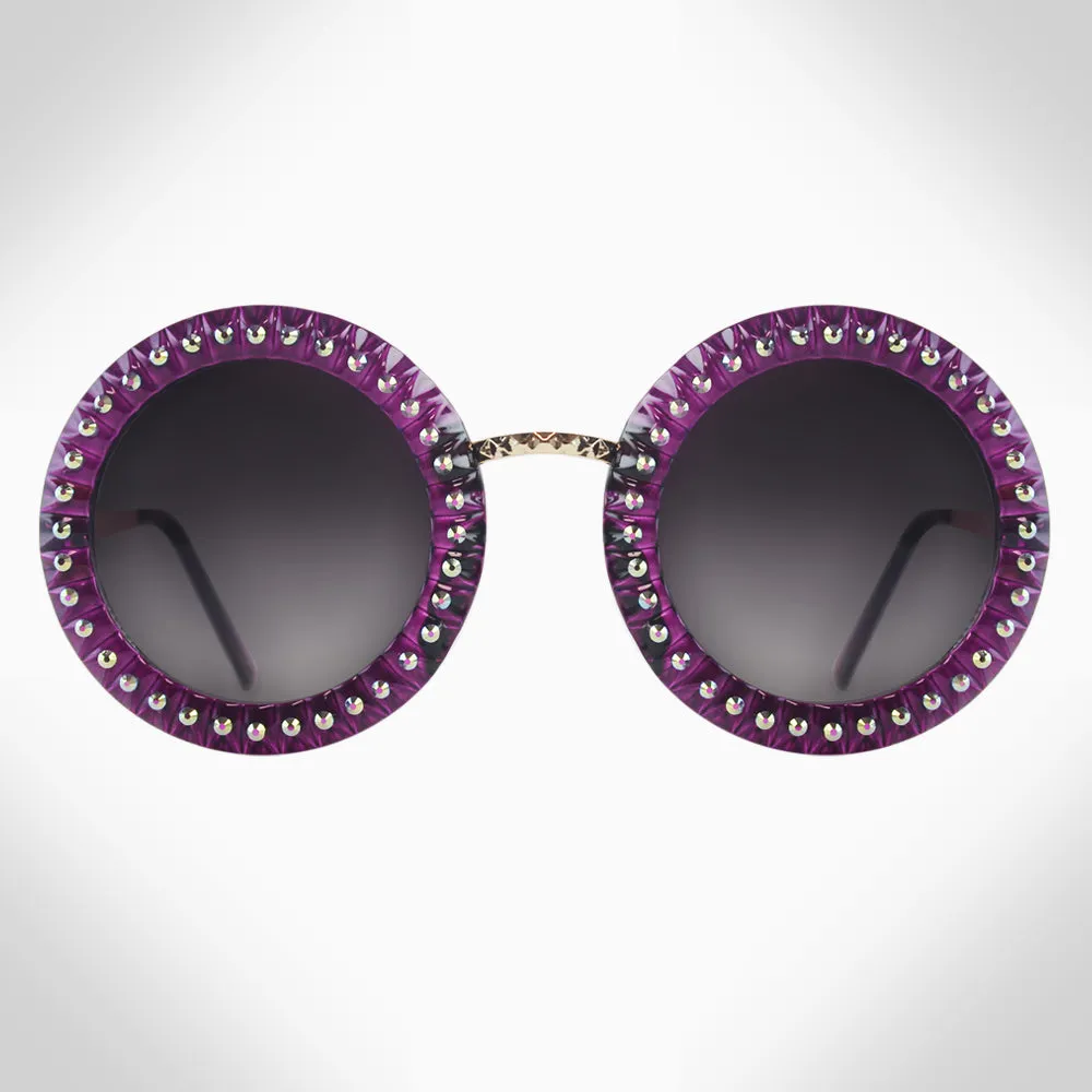 MARGARET - GL1733 ROUND SUNGLASSES