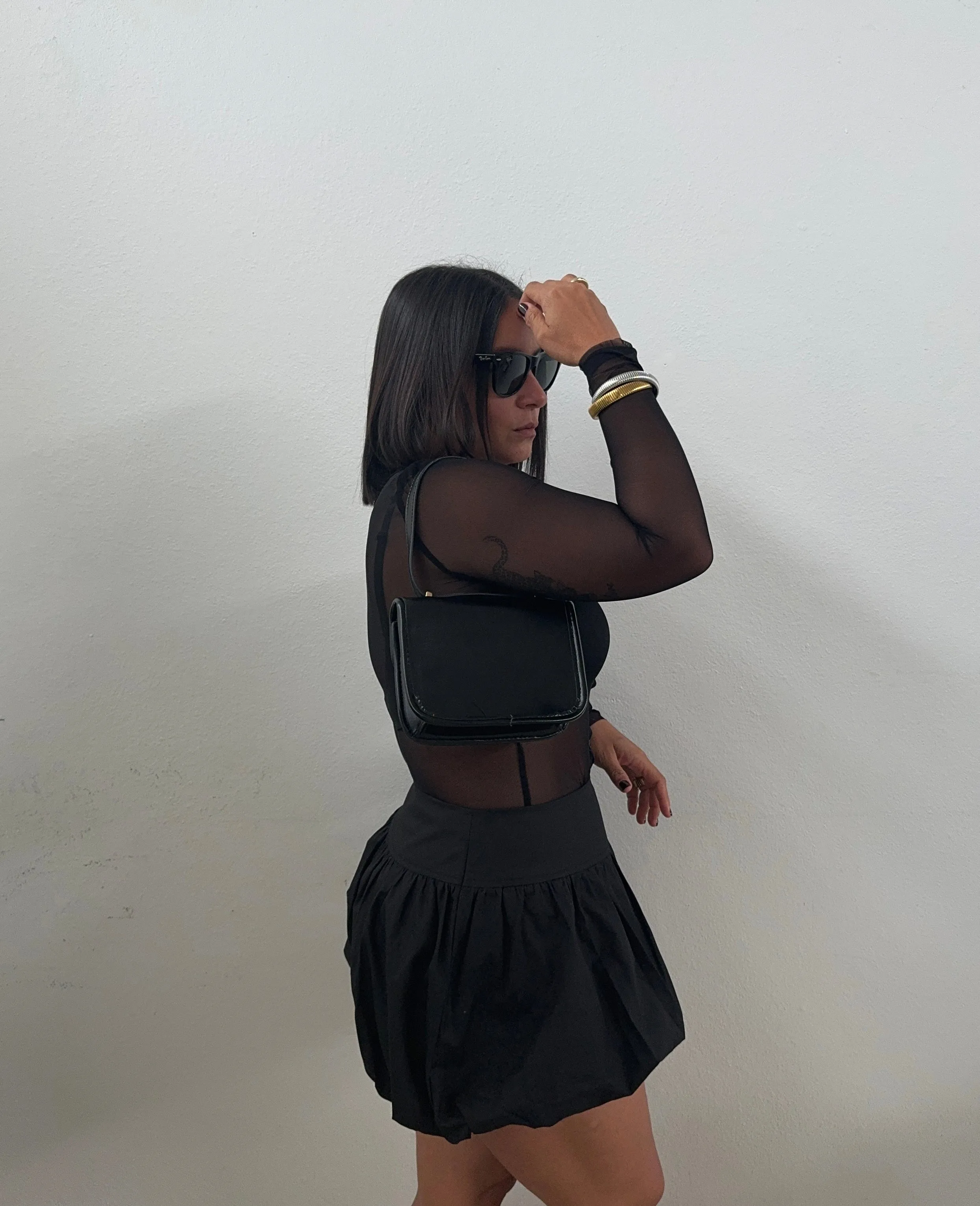 Mesh Long Sleeve Cardigan