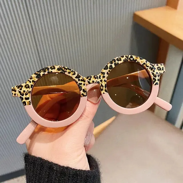 Round Double Color Sunglasses