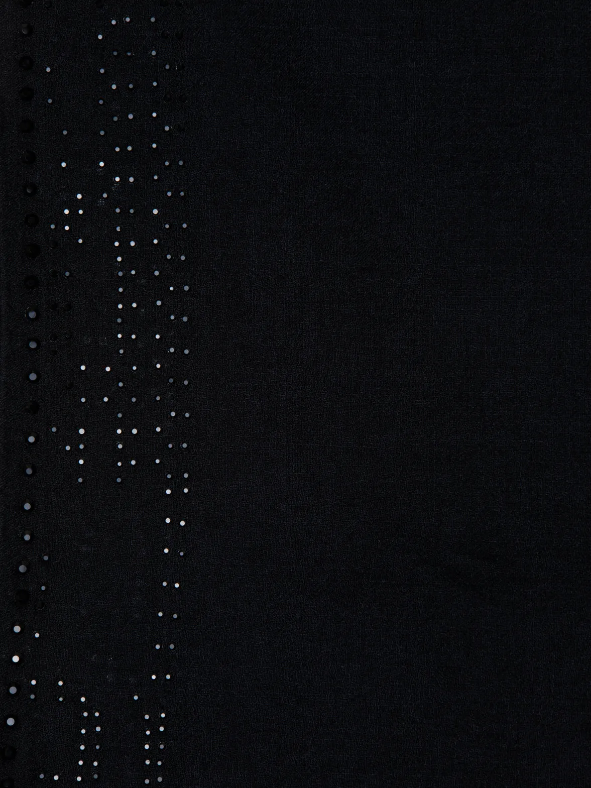 Scarf Cashmere Silk Punch Card Print