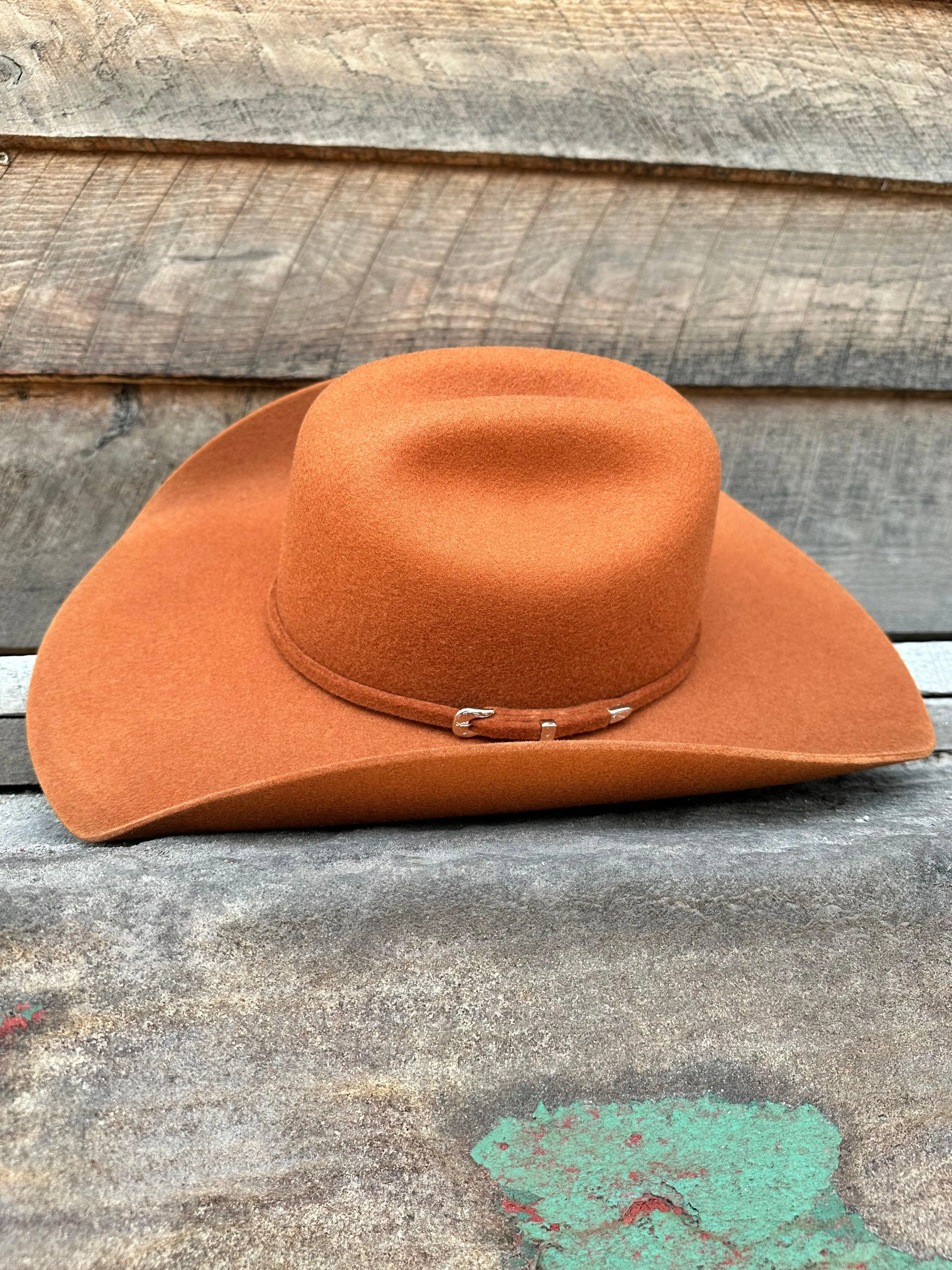 Serratelli Mesa Rust Pure Wool Cowboy Hat