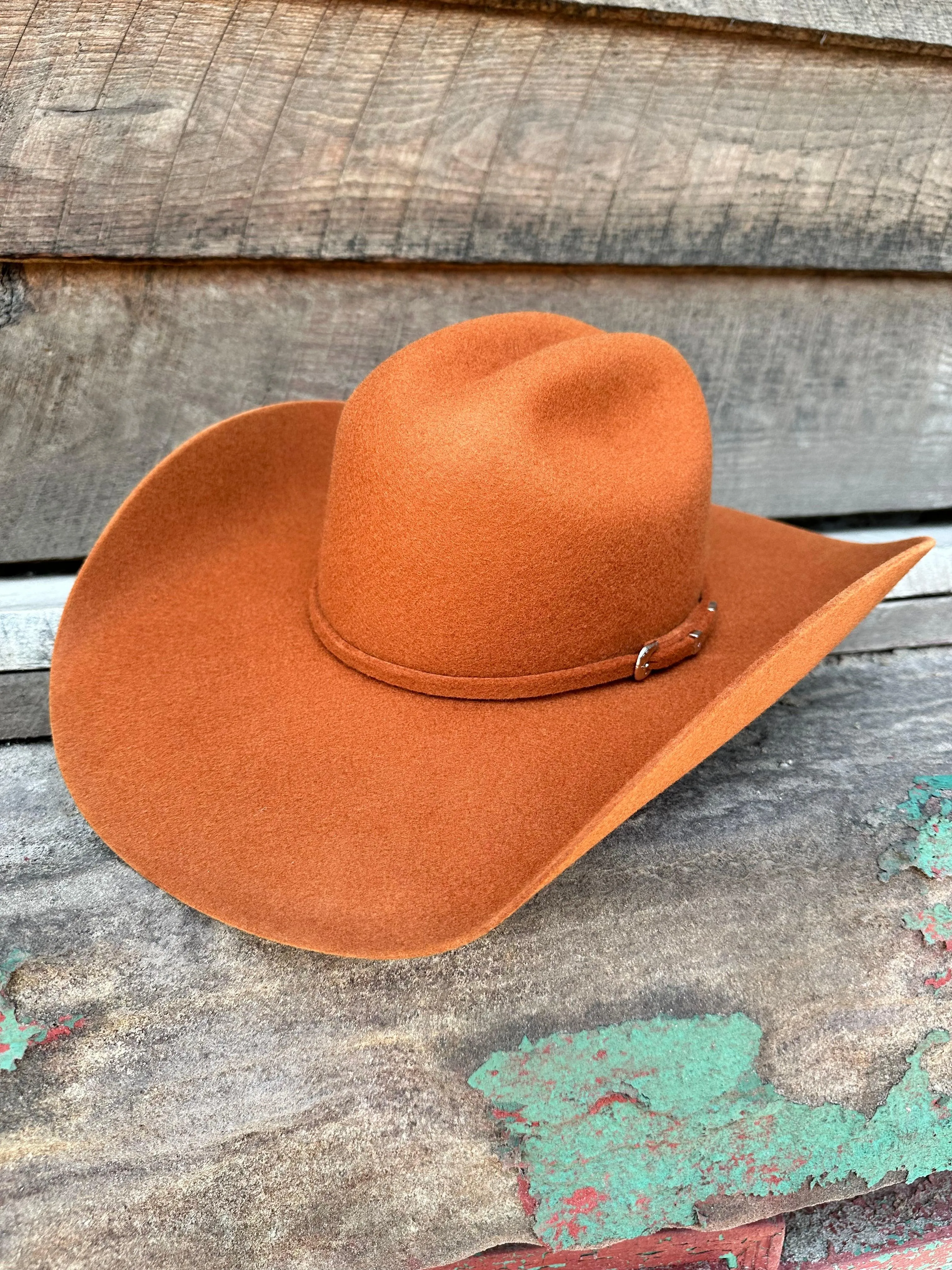 Serratelli Mesa Rust Pure Wool Cowboy Hat