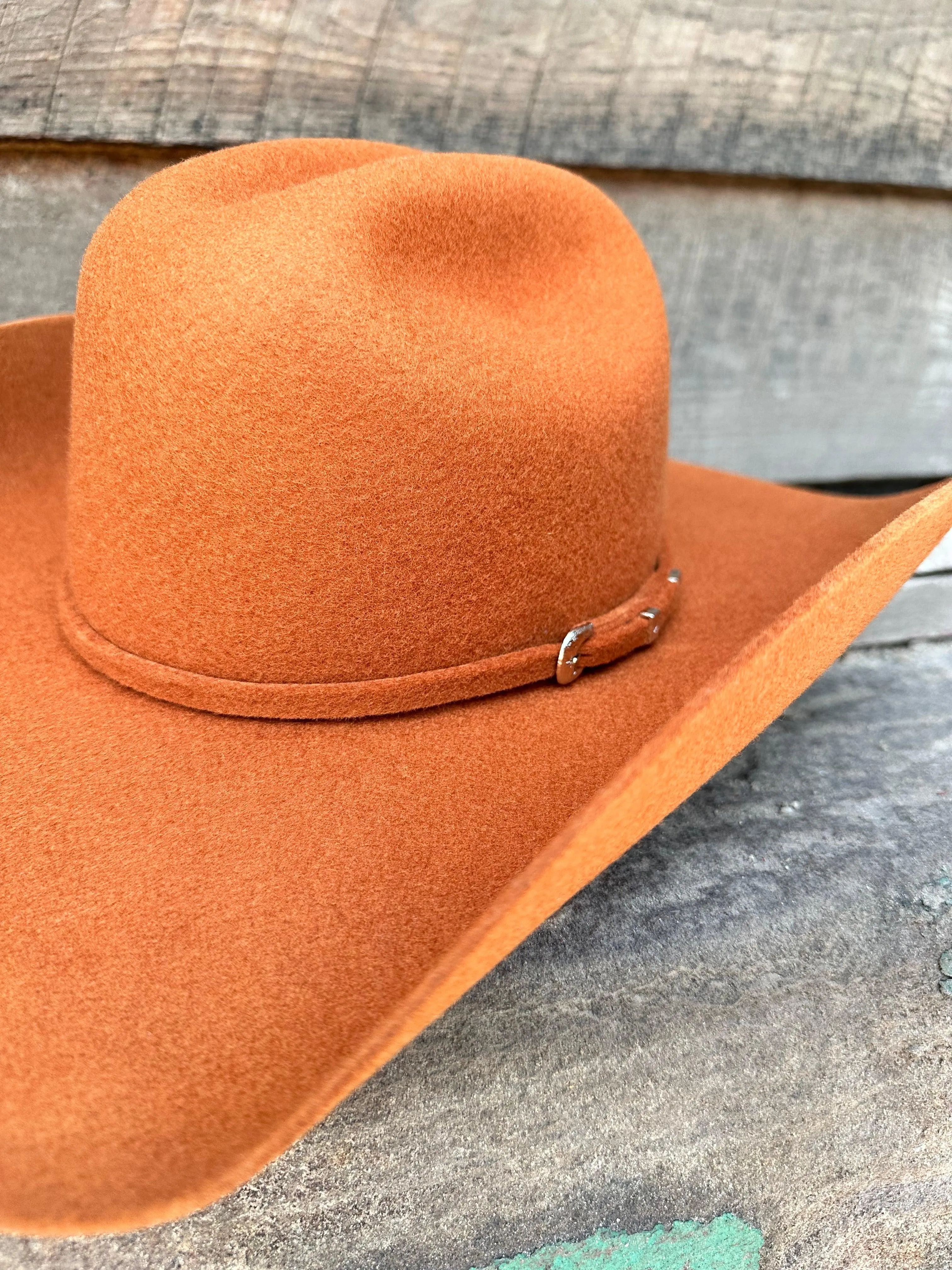 Serratelli Mesa Rust Pure Wool Cowboy Hat