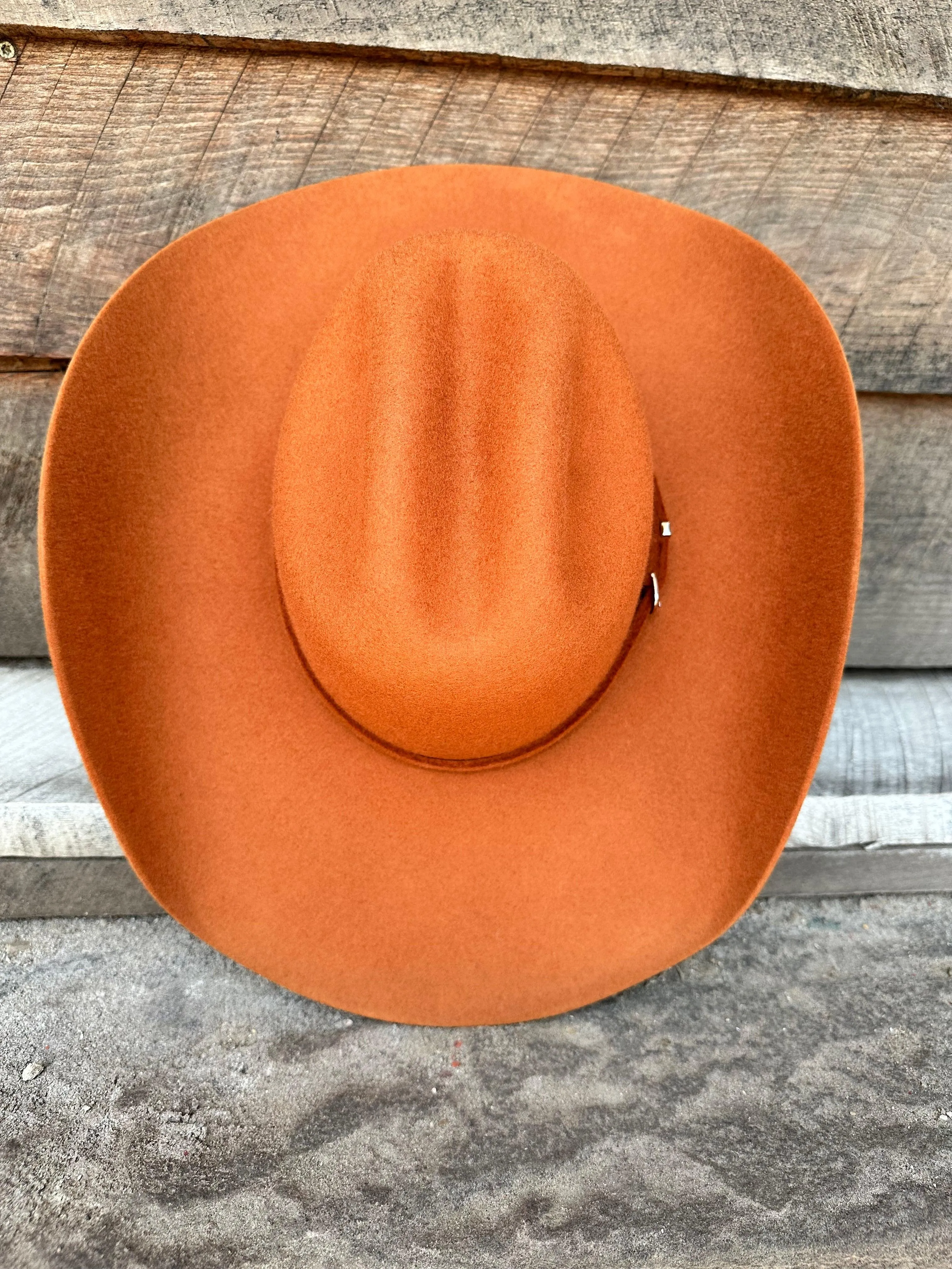 Serratelli Mesa Rust Pure Wool Cowboy Hat