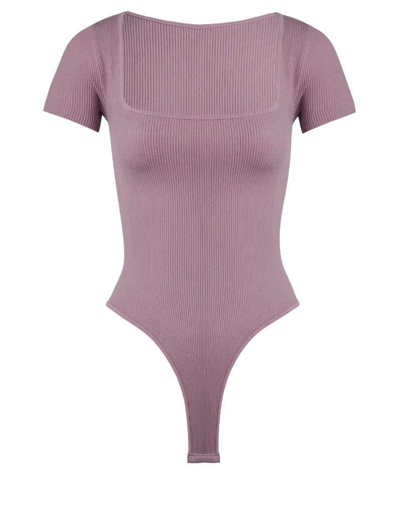 Sunny Coast Bodysuit In Purple