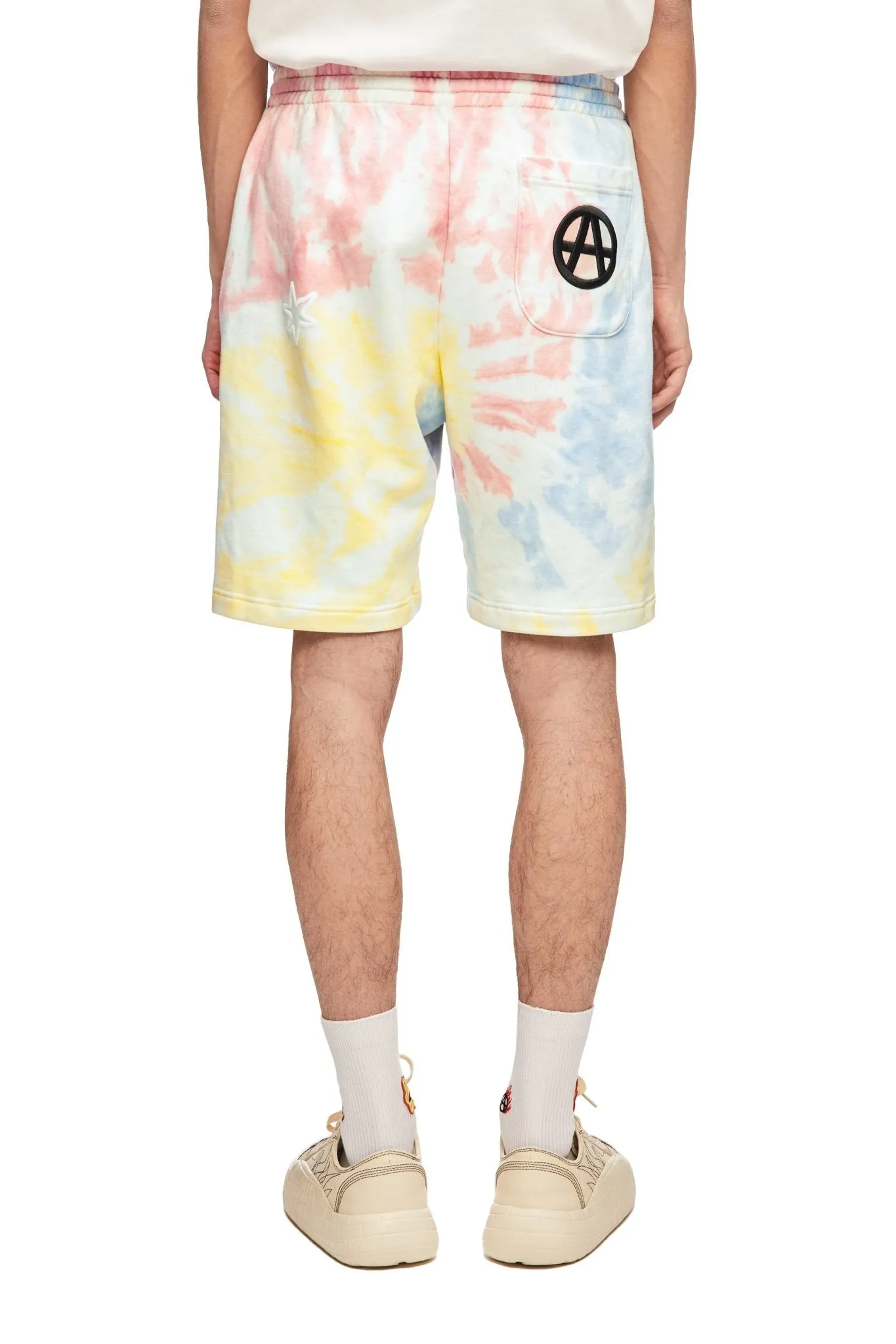 TIE-DYE SHORTS MULTICOLOR