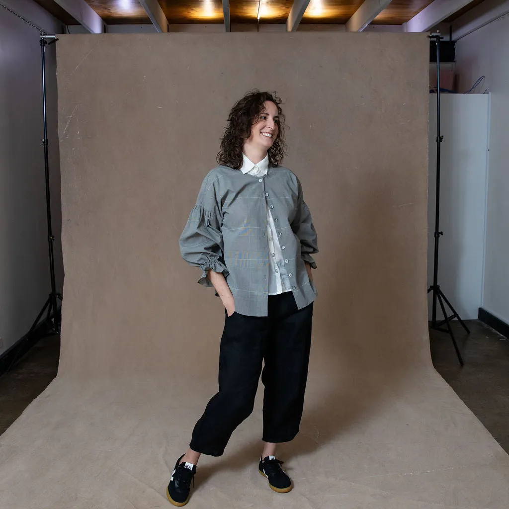 Tokyo Black Linen Trouser