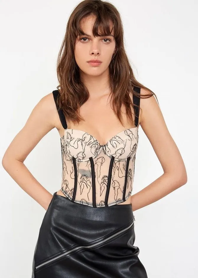 VENUS MESH CORSET
