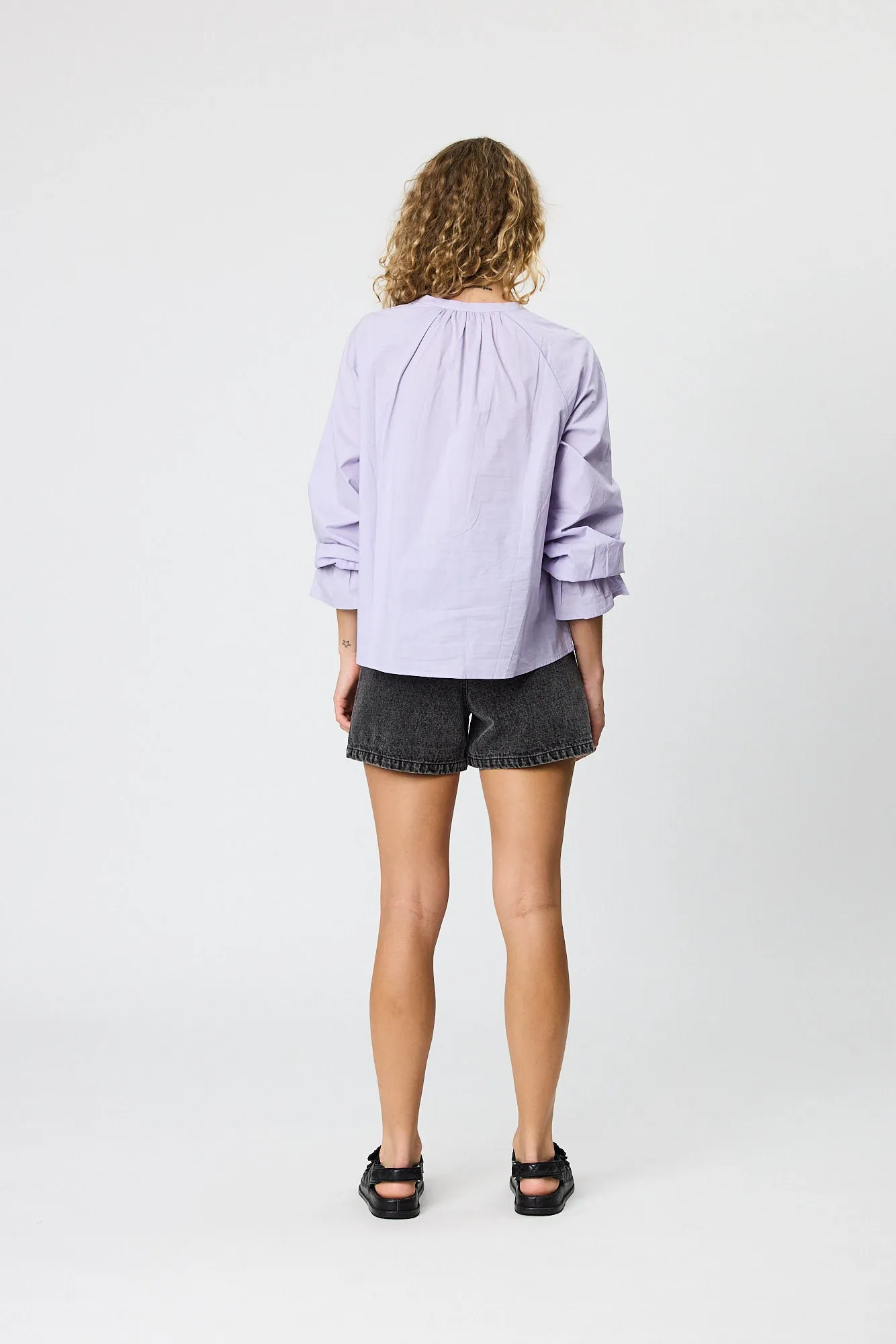 VIENNA BLOUSE - LILAC