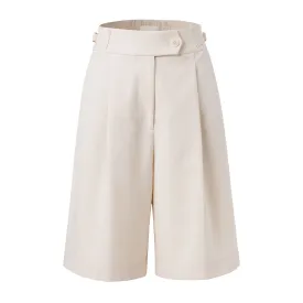 White Bermuda Shorts