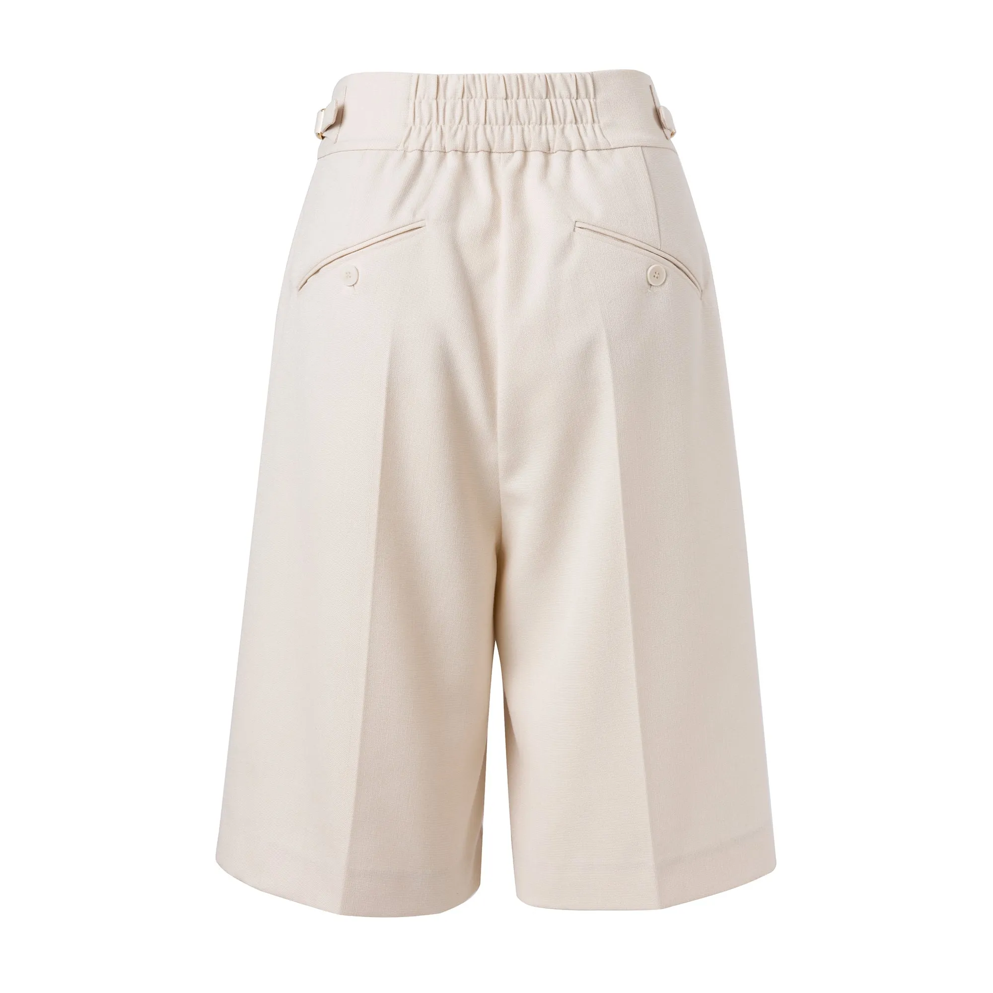 White Bermuda Shorts
