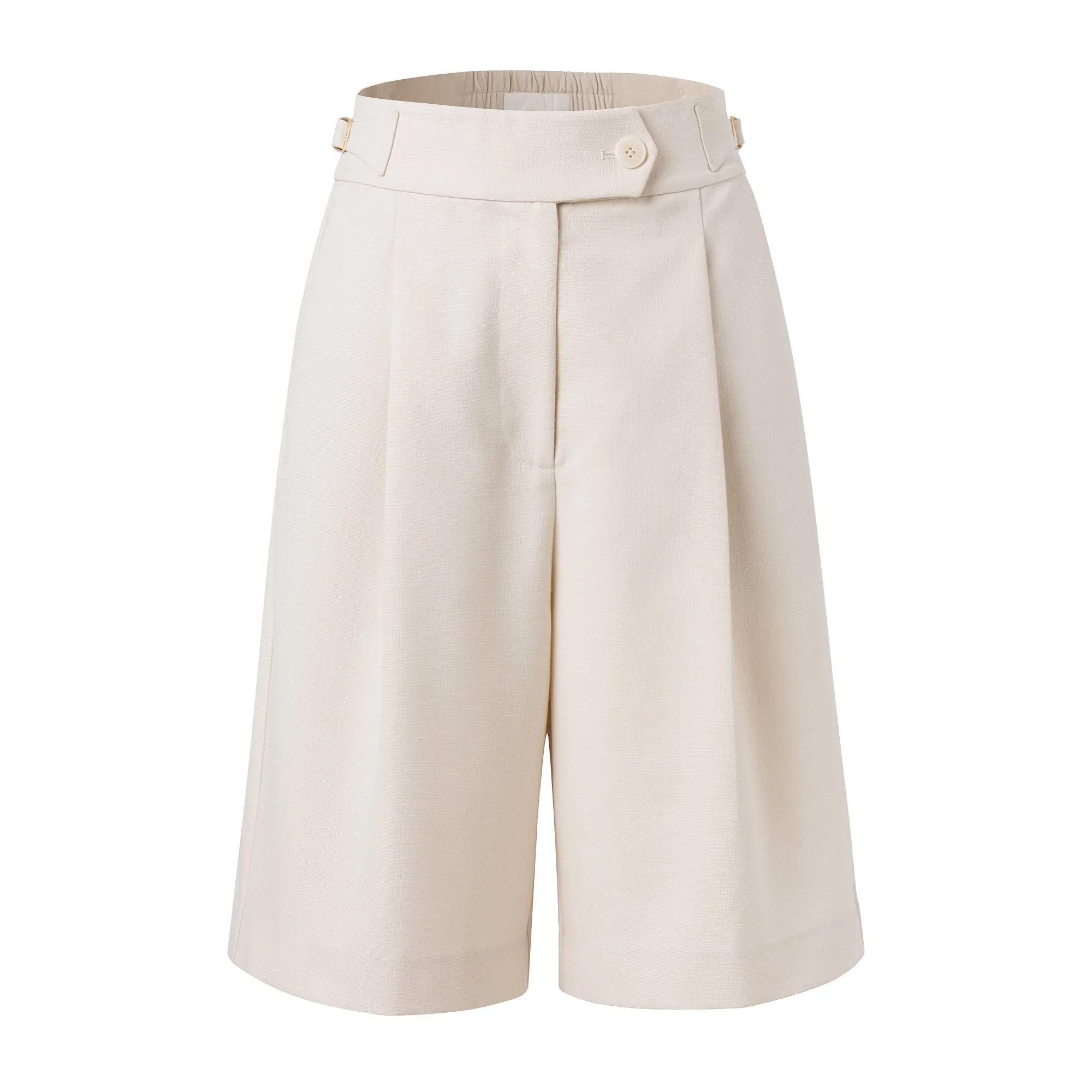 White Bermuda Shorts