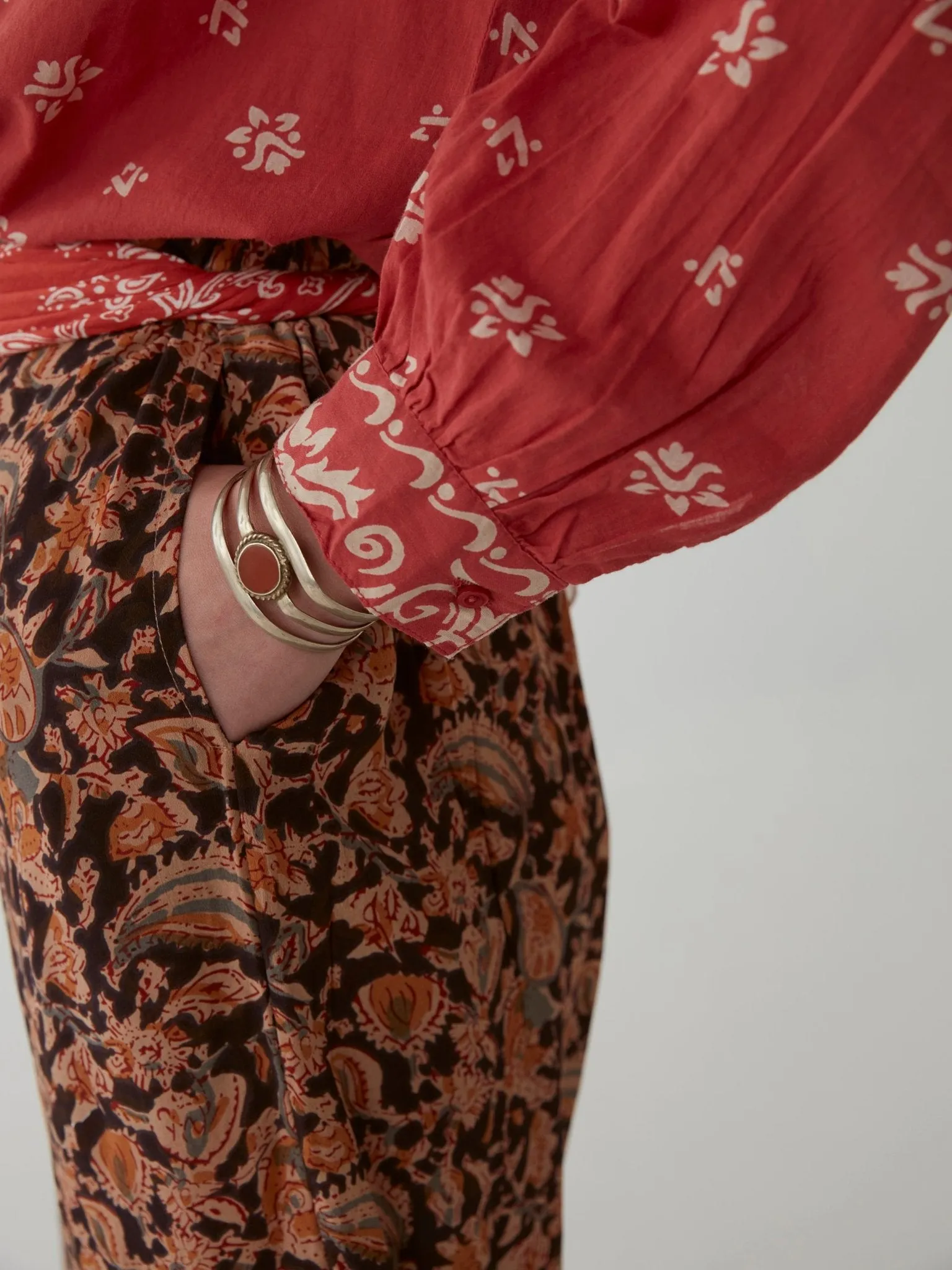 Ziggy Blouse - Ethnic Tomato