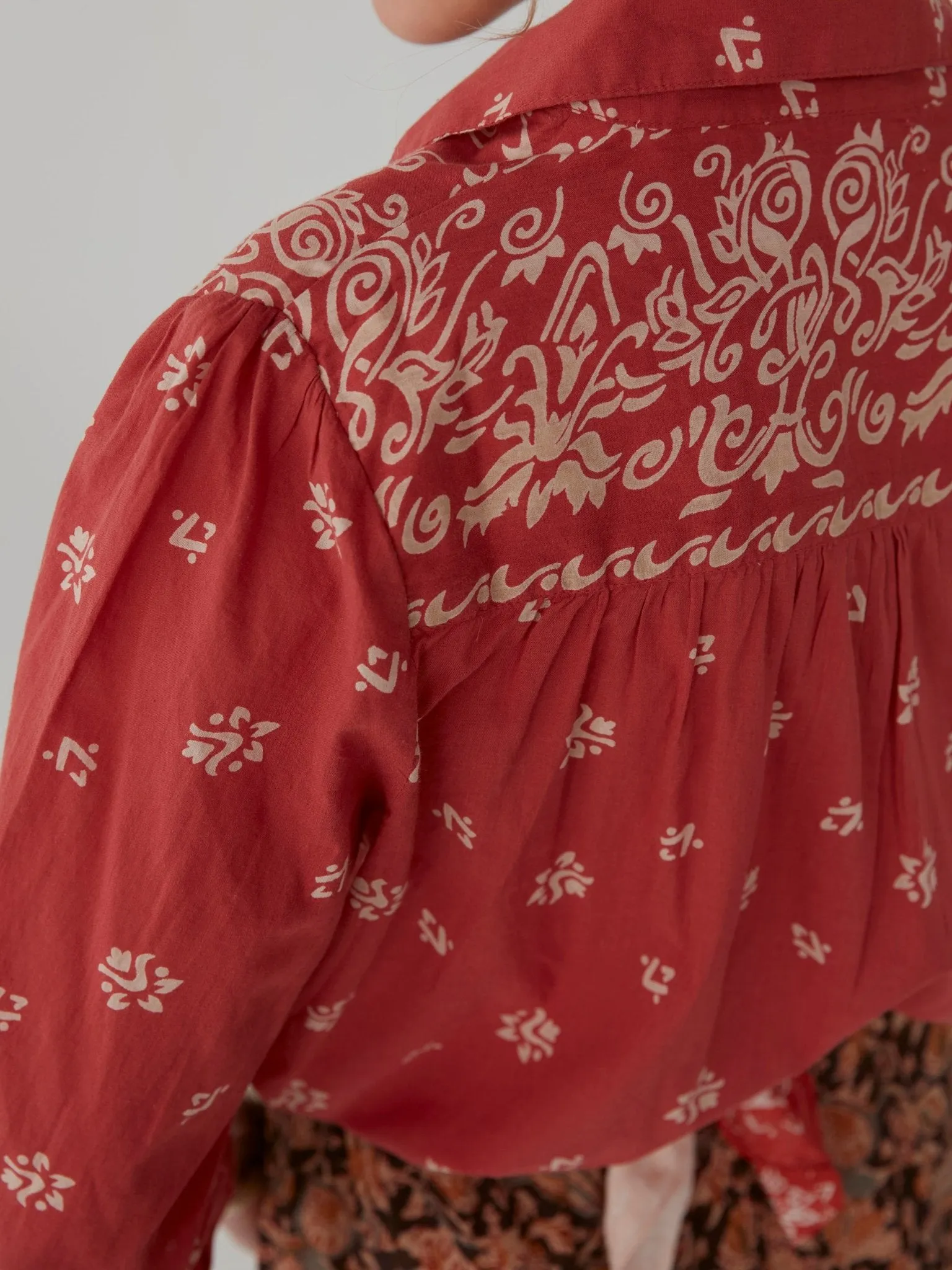 Ziggy Blouse - Ethnic Tomato